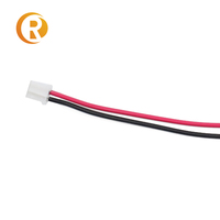20 AWG JST ปลั๊กคอนเนคเตอร์2ขาตัวผู้ตัวเมีย,หัวต่อสายเคเบิลสำหรับสายไฟ LED สายไฟของเล่นบังคับวิทยุแบตเตอรี่1คู่