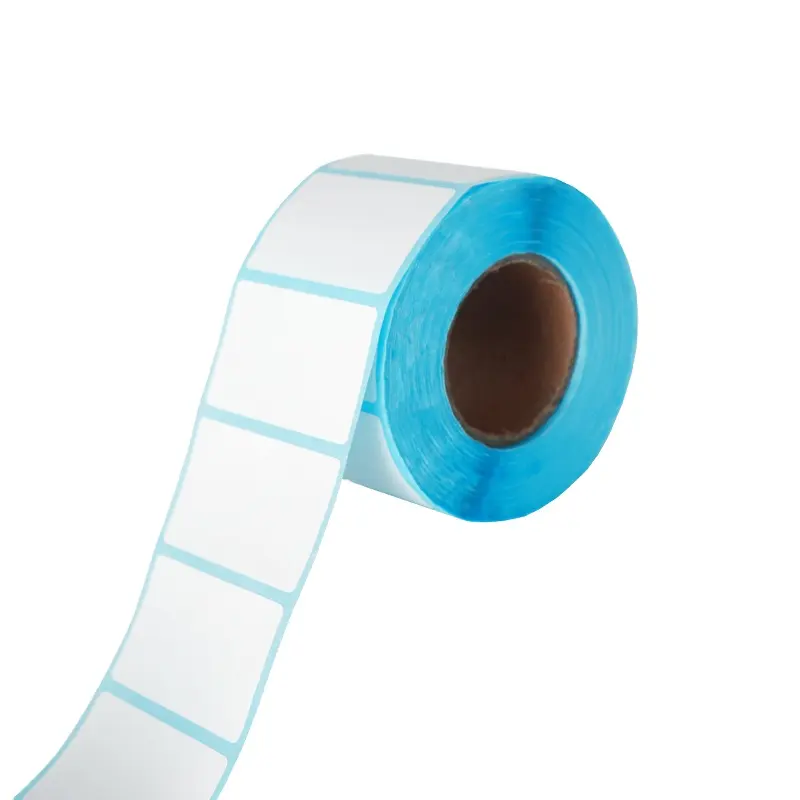 Free Sample Adhesive Paper Custom Stickers Roll Direct Thermal 4x6 Labels 100x150 Shipping Labels Printer Barcode Labels Roll