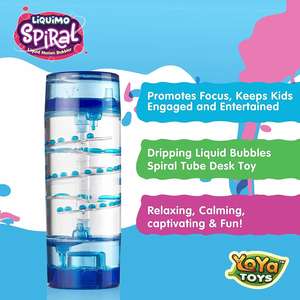 <span class=keywords><strong>Liquide</strong></span> dégoulinant Vrille Liquimo <span class=keywords><strong>spirale</strong></span> Tube Fidget jouets sensoriels <span class=keywords><strong>sablier</strong></span> entonnoir minuterie pour enfants autistes avec mouvement de gouttelettes - Product Image 4