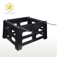 Outils pour apiculture à la ruche, Support de ruche en plastique noir, Base pour apiculture