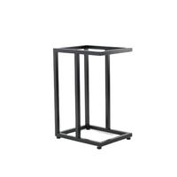 Table de chevet mobile moderne en L pour canapé, canapé C, ordinateur portable, bureau, café, table d'appoint avec cadre en métal