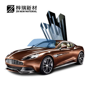 UH-15 Hochwertige Wärmeabweisende Thermische Isolierung Schwarze Solarfolie PET-Fensterfolie für Autofenster - Product Image 4