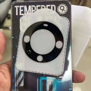 Pour huawei Mate <span class=keywords><strong>60</strong></span> Pro/<span class=keywords><strong>60</strong></span> caméra lentille verre protecteur d'écran 2.5D 0.3mm haute aluminium soie impression Film de couverture noir lentille Film - Product Image 2