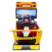 Simulateur de voiture passionnant Arcade Race Voitures de course à jetons Racing Machine de jeux à jetons pour Game Center