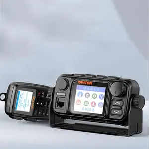 4 gam Sim Walkie Talkie 25 Wát Analog 4 gam IP PoC Radio Mạng VHF đài phát thanh với GSM TM-7700D điện thoại