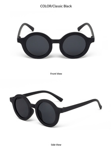 New Fashion Kids <b>Sunglasses</b> Ready Stock Wholesale Cartoon Baby <b>Sunglasses</b> <b>Round</b> Frame Unisex Boys Girls - Product Image 5