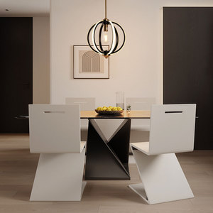 Portalámparas E26/E27 y tira de silicona LED 24W 110-240V, lámpara colgante decorativa de Latón chapado en negro, superventas en el - Product Image 2