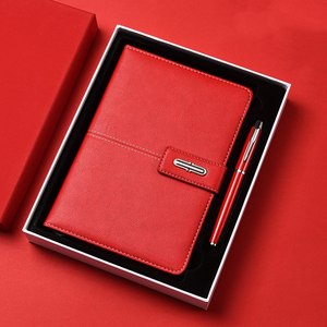 המכירה הטובה ביותר עור הניתן להתאמה אישית a5 יומית/מתאמת סדר היום כמתנה משרדית עם תוספות אישיות זמינות - Product Image 4