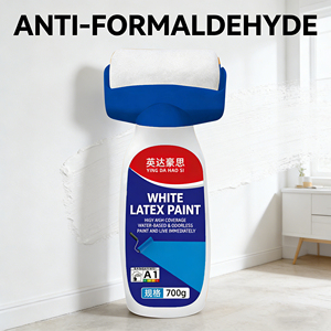 Indoor Wall <b>Large</b> <b>Roller</b> Latex Paint for Wall Repair White Wall Coating Self-Painting Household Renovation and Stain Removal - Product Image 3