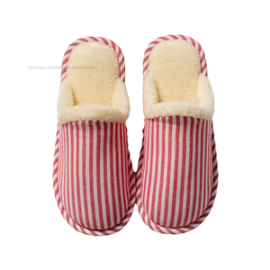 Unisex Platform Cotton Slipper Women's Heeled Sandals and Flat Wedges Soft Feature for Winter-Men's and Ladies' Shoe - Product Image 5