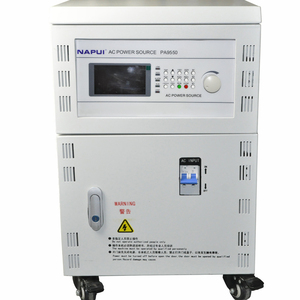 NAPUI PA9550 แหล่งจ่ายไฟ AC แบบปรับความถี่ได้ 0-400HZ 0-5KW แบบเฟสเดียวและสามเฟส 5KVA 5000VA คลื่นไซน์มาตรฐาน แบบสวิตชิ่ง - Product Image 1