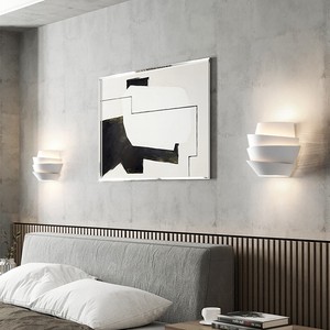 Stacked Shell Wall Lamp D25 H16cm LED E27 Switch Control For Bedroom <b>Corridor</b> Staircase <b>Lighting</b> - Product Image 1