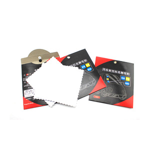 Pegatinas estáticas para parabrisas de coche, calcomanía de inspección anual de 9,2 cm x 9,2 cm para protección del cristal frontal del vehículo - Product Image 3