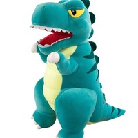 Cadeaux et Articles Artisanaux Transfrontaliers : Jouet T-Rex de Dessin Animé, Adorable Poupée Dinosaure, Dragon Magique en Fibre de Polyester, Coussin Confortable, Anniversaire