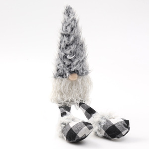 Nueva decoración navideña <span class=keywords><strong>de</strong></span> muñeco <span class=keywords><strong>de</strong></span> peluche sin rostro, duende, anciano, para escaparate - Product Image 5