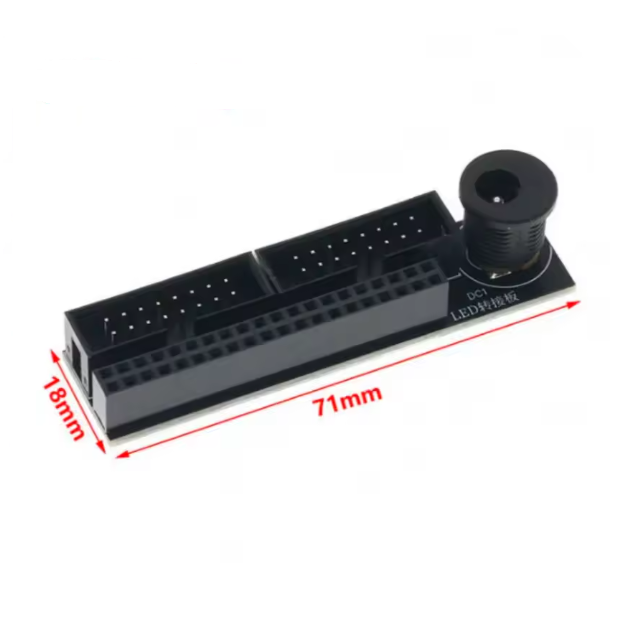 Adapter board for Raspberry Pi to hub75 Pi GPIO control RGB LED display module