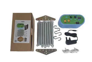 <span class=keywords><strong>Hamaca</strong></span> para Bebé con Oscilador y Vibración Electrónica Arriba/Abajo, Acero Inoxidable, 0-24 <span class=keywords><strong>Meses</strong></span>, Diseño Moderno - Product Image 2