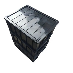 Cajas de contenedores conductores Corstat de fábrica, almacenamiento antiestático, bandeja transparente para mascotas, caja de embalaje antiestática <span class=keywords><strong>Miami</strong></span> Esd - Product Image 2