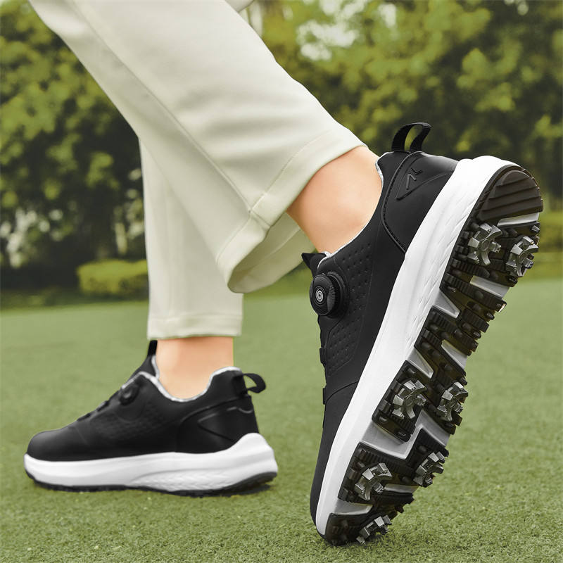 In Ready Stock Microfiber Golf Shoes Professional Durable