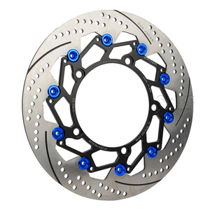 Adaptateur d'étrier de frein à disque flottant en aluminium modifié pour roue avant Code 300MM pour <span class=keywords><strong>Yamaha</strong></span> XMAX300 Condition Nouveau - Product Image 3