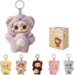 Yooki Take a Bite of Bear Series: Caja Sorpresa de Peluches con Caras de Vinilo Lindas, Figuras de Acción de Diseño Aleatorio, Juguetes, Colgante para Bolsos, Regalo de Cumpleaños para Niñas - Product Image 1