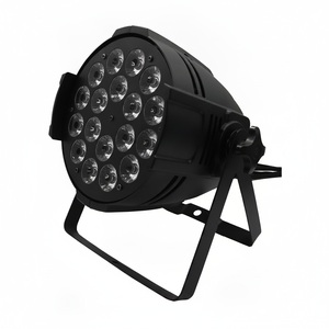 ไฟ LED PAR 18 ดวง 8W RGBW 4-in-1 สีสันสดใส ปรับความสว่างได้ พร้อมไฟแฟลช เหมาะสำหรับงานปาร์ตี้ งานอีเว้นท์ งานกลางแจ้ง สวน งานเลี้ยงต้อนรับ งานแต่งงาน - Product Image 1