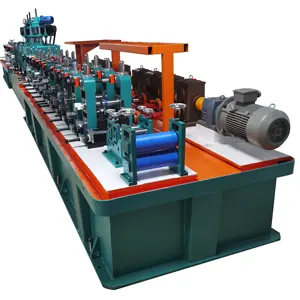 steel pipe welding machinery 304 / 201 SS Coil Decoration Square Pipe Making Machine Tube Mill