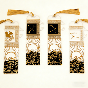 UV Printed Cartoon Multi-Functional Acrylic Bookmarks Collection Gift for Book Lovers Men Women Kids Reading