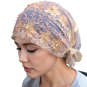 Yaseen Elegant Lace Tassel <b>Hat</b> <b>Ladies</b> <b>Wedding</b> Bridal Head Cap Eco-Friendly Breathable Four Seasons - Product Image 1