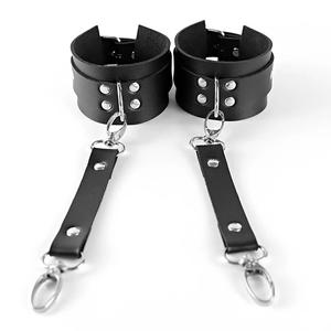 Punk Sexy Harnas Bodychain Bdsm Lederen Jarretellegordel Met Handboeien Fetish <span class=keywords><strong>Bondage</strong></span> Kleding - Product Image 6