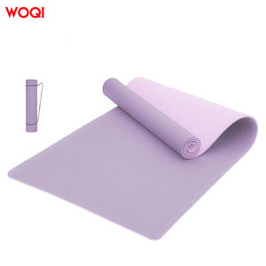 Esterilla de yoga Woqi de 6 mm de grosor, EVA, color lavanda púrpura, rectangular, para yoga y ejercicio. - Product Image 1