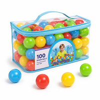 Fournisseur chinois de balles d'océan en plastique colorées non toxiques pour piscine à balles, aire de jeux à domicile, divertissement