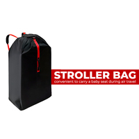 Sac de poussette pour avion grand sac de poussette de voyage d'air Double couverture de voyage de poussette