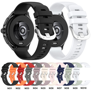 Correas de <span class=keywords><strong>Reloj</strong></span> Inteligente Deportivas de Silicona de Goma con Superficie Lisa de 22 mm BEEFLYPOWER para Honor <span class=keywords><strong>Xiaomi</strong></span> Watch 2 4 Pro - Product Image 3