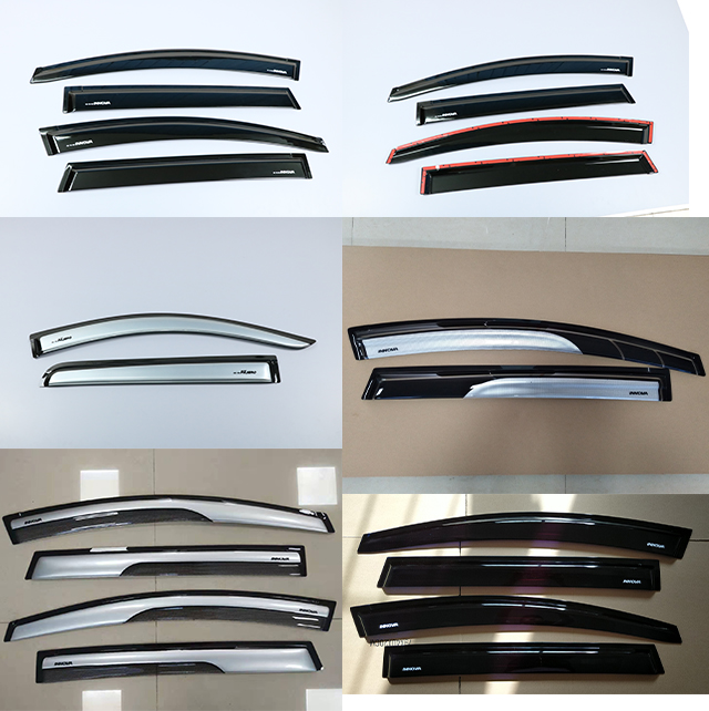 Качественный оконный козырек из Таиланда, оконный дефлектор, дверной козырек, козырек от дождя, солнцезащитный козырек для HONDA BRIO, аксессуары