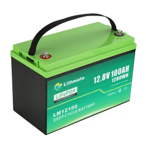 Литиевый литий-железо-фосфатный аккумулятор Lithmate lifepo4 12 В 100ah с bms для электромобиля RV скутер мотоциклетная лодка