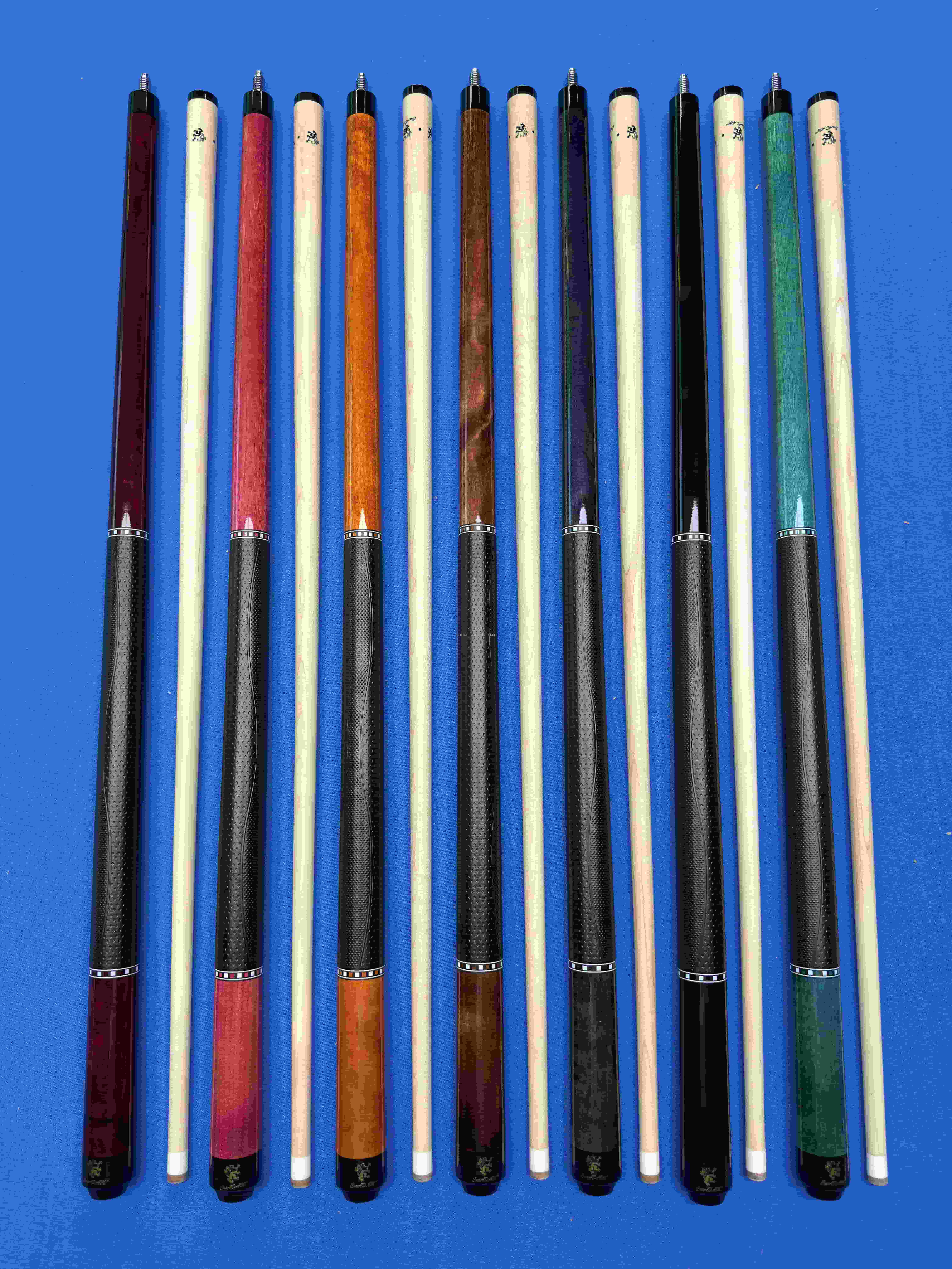 High Quality Maple Shaft Pool Cues - Durable & Stylish