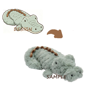 Cuscino <span class=keywords><strong>Peluche</strong></span> Personalizzato a Forma <span class=keywords><strong>di</strong></span> <span class=keywords><strong>Coccodrillo</strong></span>, Fornitore <span class=keywords><strong>di</strong></span> Giocattoli in <span class=keywords><strong>Peluche</strong></span> Alligatore su Misura - Product Image 1