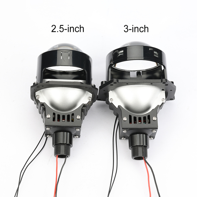 3.0 Inch Car Led Light Retrofit Bi Led Projector Lens 6000K H4 Led Auto Lights Car Headlights RHD LHD Biled Lens