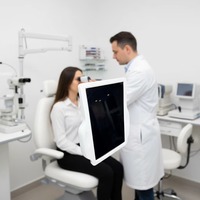 Dispositif de positionnement numérique des lentilles DG800 PRO Al pour l'alignement optique central et le façonnage des lentilles dans les laboratoires d'optométrie