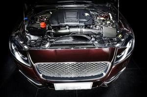 ระบบไอดีคาร์บอนไฟเบอร์แห้ง18-จริงสำหรับท่อไอดีอากาศจากัวร์ XF xel XFL <span class=keywords><strong>2</strong></span>.0T GTR (รวมถึงท่ออากาศคาร์บอนไฟเบอร์) - Product Image 3