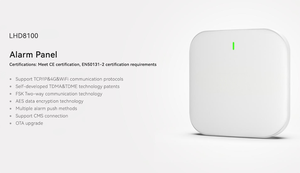 <strong>Gsm</strong> Wifi Alarm System Intruder Alarm System IP WIFI 4G Network with Phone Call Smart Phone Notification Push SMS SIA DC-09 CID - Product Image 3