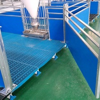 Jaula de Destete para Lechones Galvanizada de Primera Calidad, Equipo para Granjas Porcinas, Diseño de Corrales para Cerdos en Venta