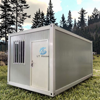 Maison mobile préfabriquée en acier d'usine - Maison préfabriquée intelligente de luxe en kit mobile / bureau sur remorque que vous pouvez transporter