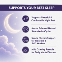 Gummies de sommeil à marque privée OEM avec 3 mg de mélatonine, L-théanine, camomille et mélisse – Aide au sommeil pour adultes
