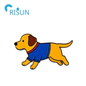 Fabricación esmalte cachorro perro Pin broche amarillo <span class=keywords><strong>Labrador</strong></span> Retriever solapa Pin personalizado <span class=keywords><strong>Labrador</strong></span> laboratorio perro Pin insignia - Product Image 5
