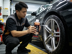 LANTAN Car Wheel Hub Cleaner Anti-Corrosion Oil <strong>Stain</strong> <strong>Removing</strong> Spray 1:1 Dilution 3-Year Expiration Auto Detailing - Product Image 5