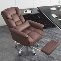Chaise de bureau moderne et confortable pour le travail sédentaire, chaise de bureau ergonomique inclinable pour la maison, le bureau, les entreprises et les hôpitaux
