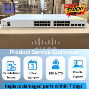 Commutateur ClSCO C1200-24T-4G Catalyst Série C1200 24 ports 10/100/1000 Mbps avec 4 ports SFP, compatible PoE, garantie 1 an - Product Image 2