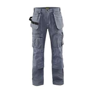 BLAKLADER - 153213709400C144 Craftsman <b>trousers</b> with kneepad pockets <b>grey</b> - EAN 7330509165690 <b>WORK</b> <b>TROUSERS</b> CARGO <b>WORK</b> <b>TROUSERS</b> - Product Image 1